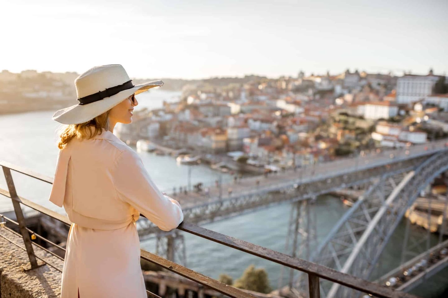 Le Douro et le pont Dom-Luís, entre Porto et Gaia