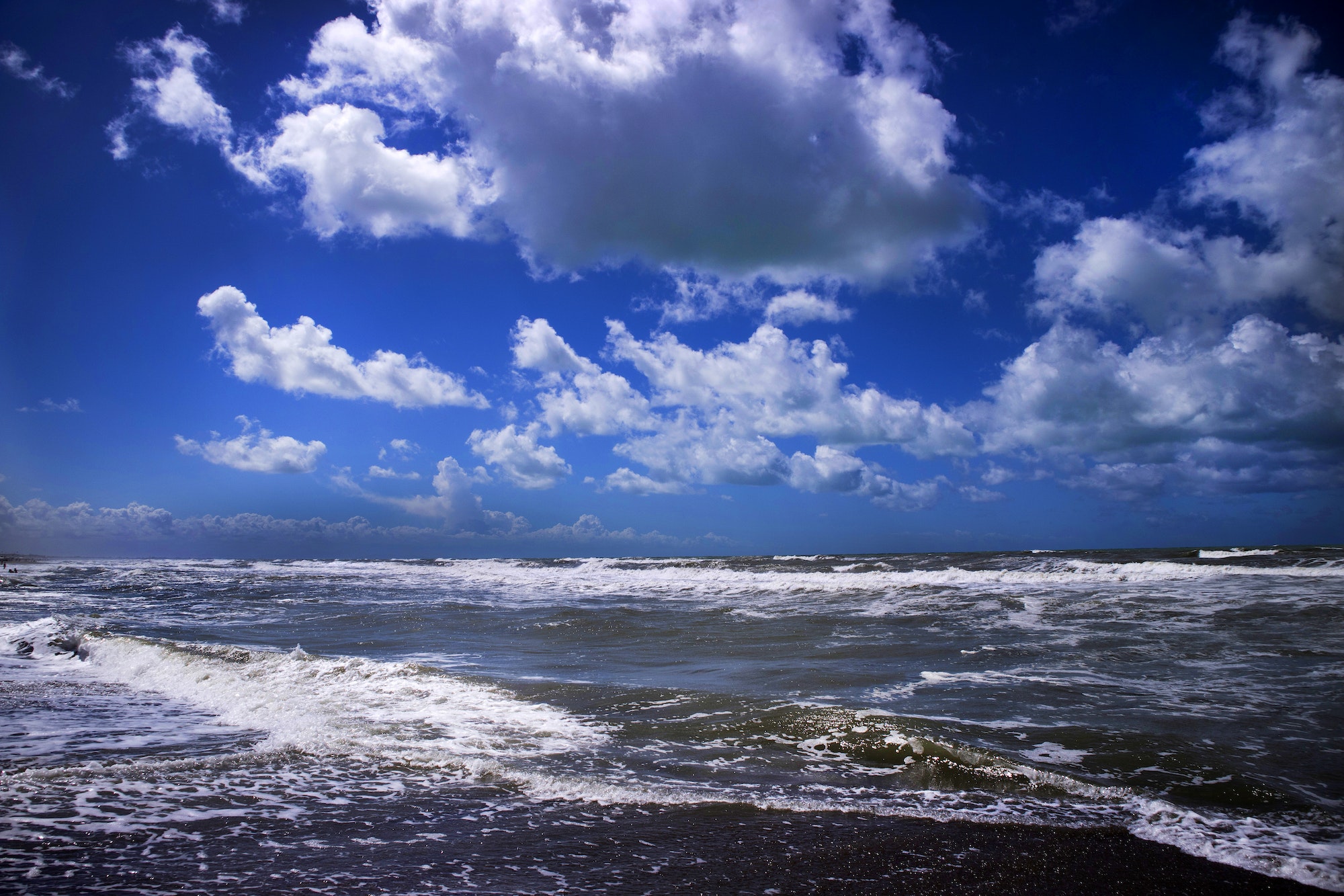 The sea in winter