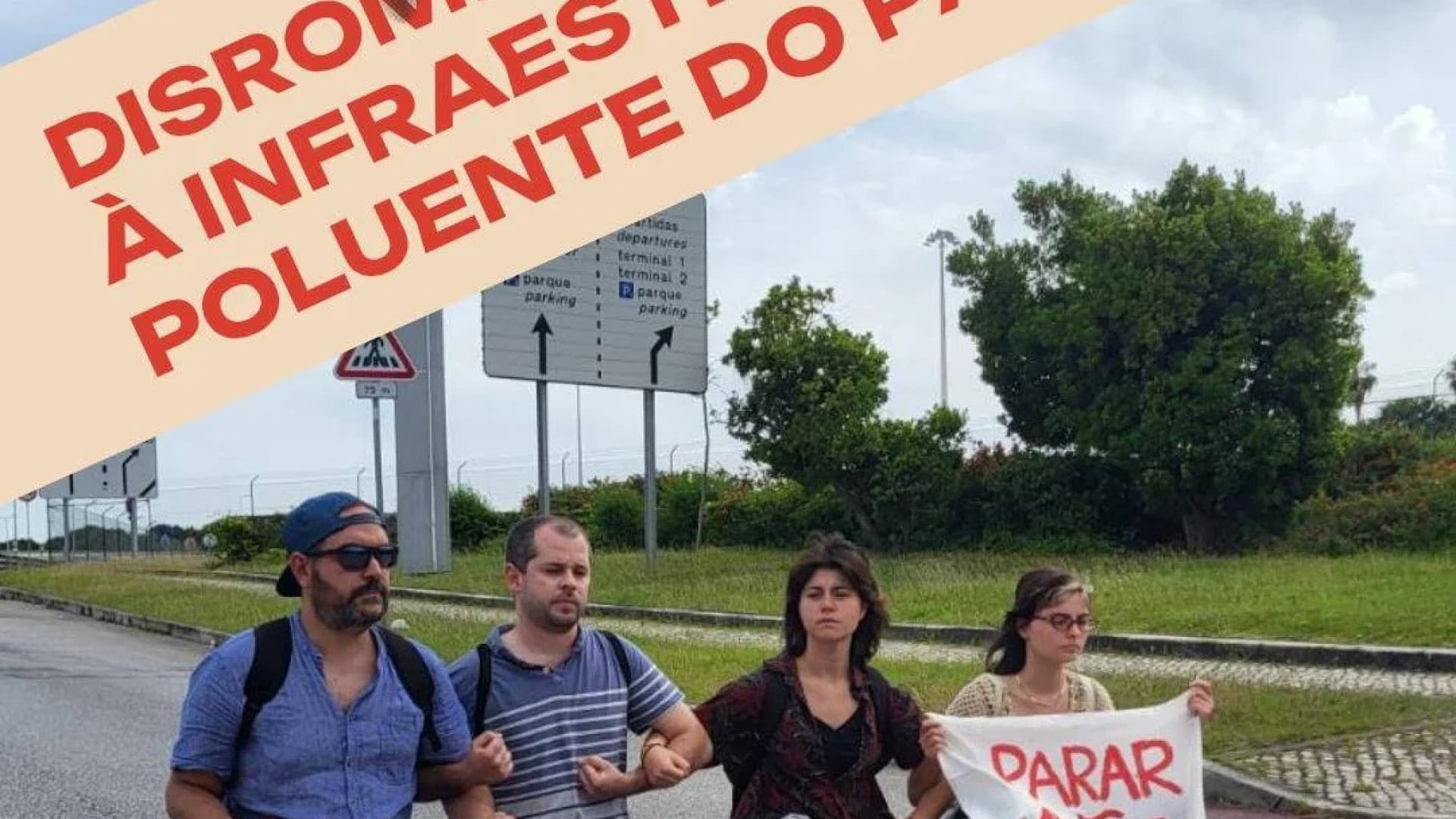 Au moins 4 personnes arrêtées lors de la manifestation de Climáximo. Veillée près du poste de police.