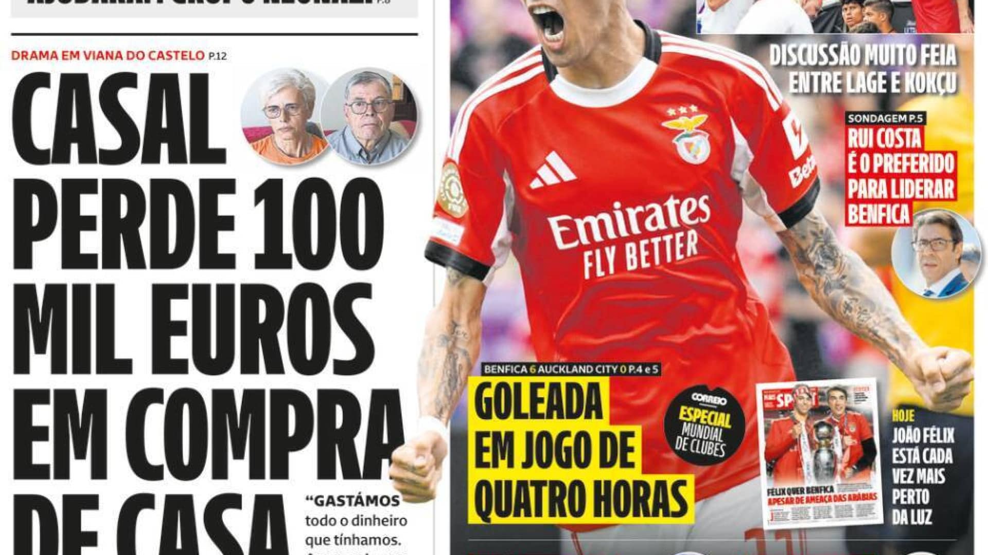 Aujourd'hui à la une : Ils achètent une maison, mais risquent l'expulsion ; "Illégalités" à la PJ ?