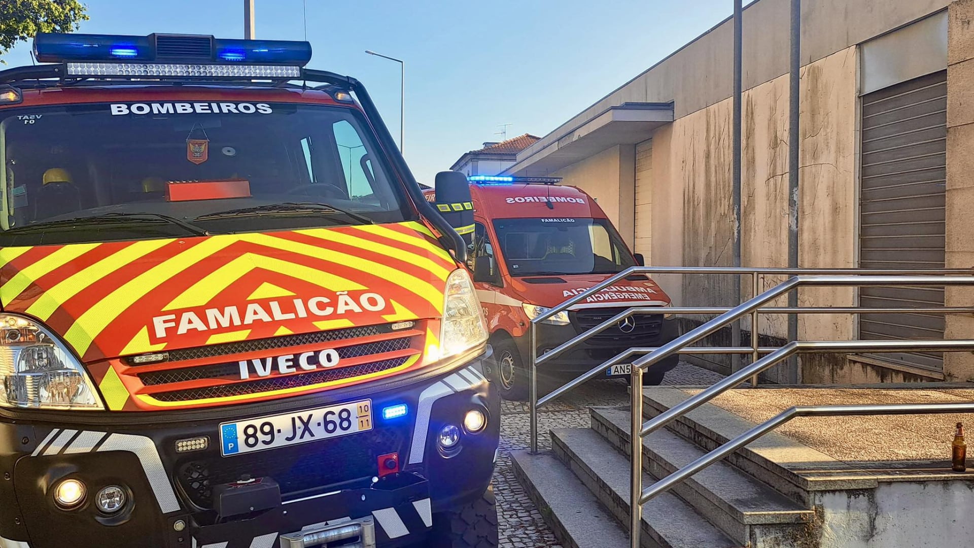 Homme meurt écrasé par un train à la gare de Famalicão.