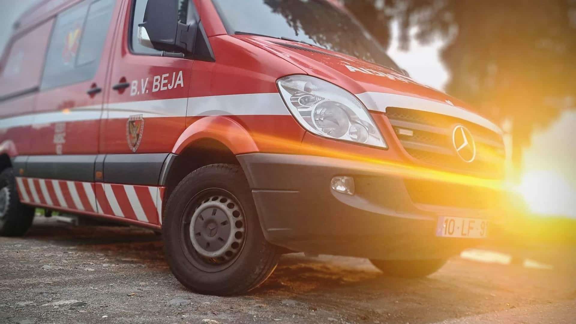 La circulation reprend sur la EN121 à Beringel après un incendie de camion.