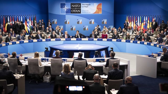 Países da NATO acordaram investimento de 5% do PIB em defesa até 2035