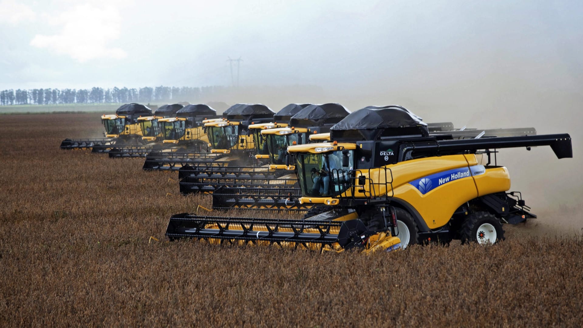 Le Brésil attend une récolte record de 332,6 millions de tonnes de céréales.