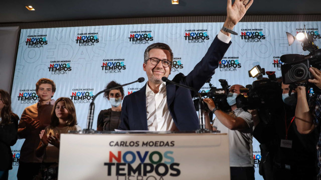 Moedas 'conquistou' Lisboa ao PS. Os resultados das autárquicas em Lisboa