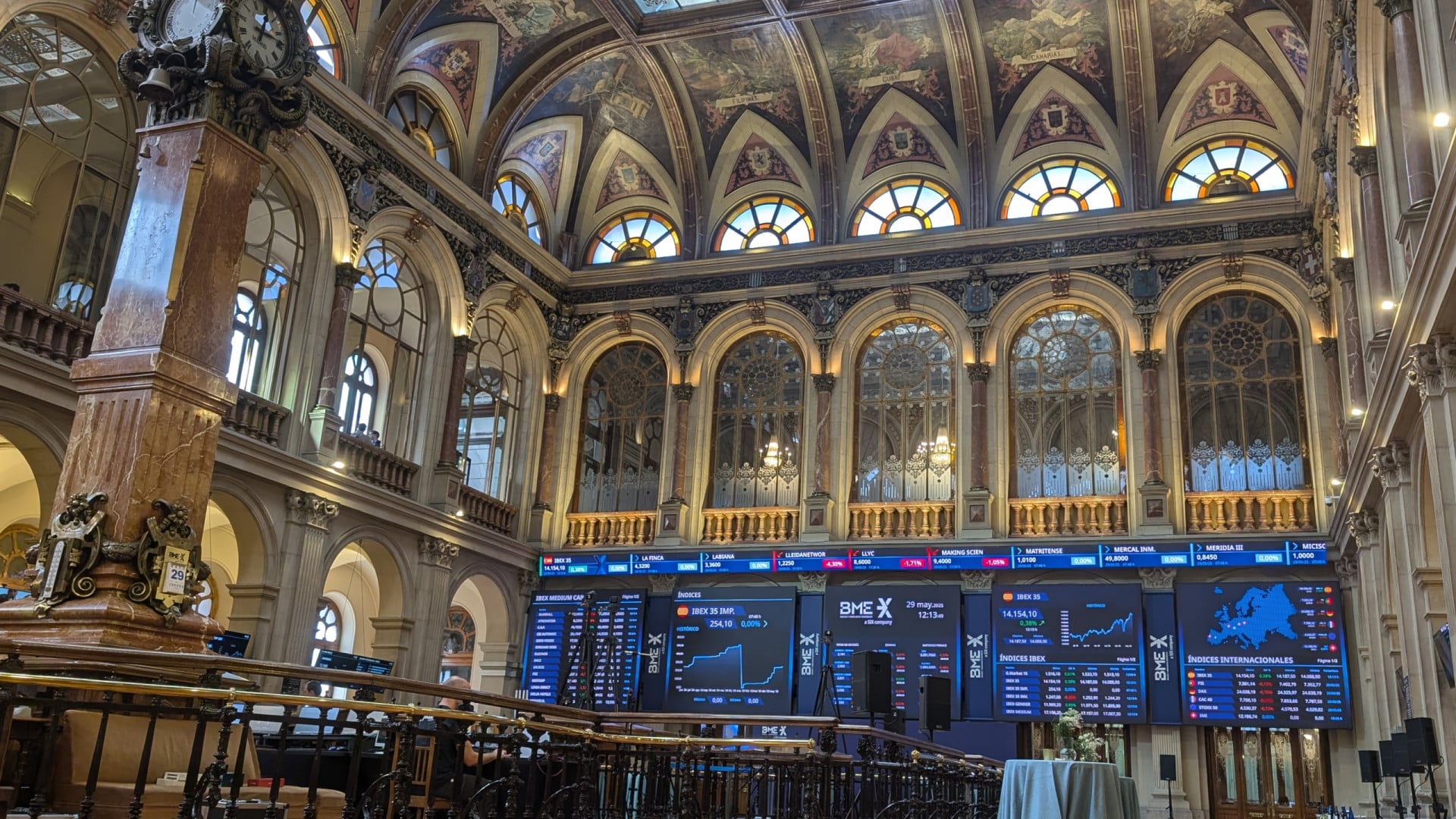 Les bourses européennes en baisse face aux marchés suspendus aux tensions géopolitiques.