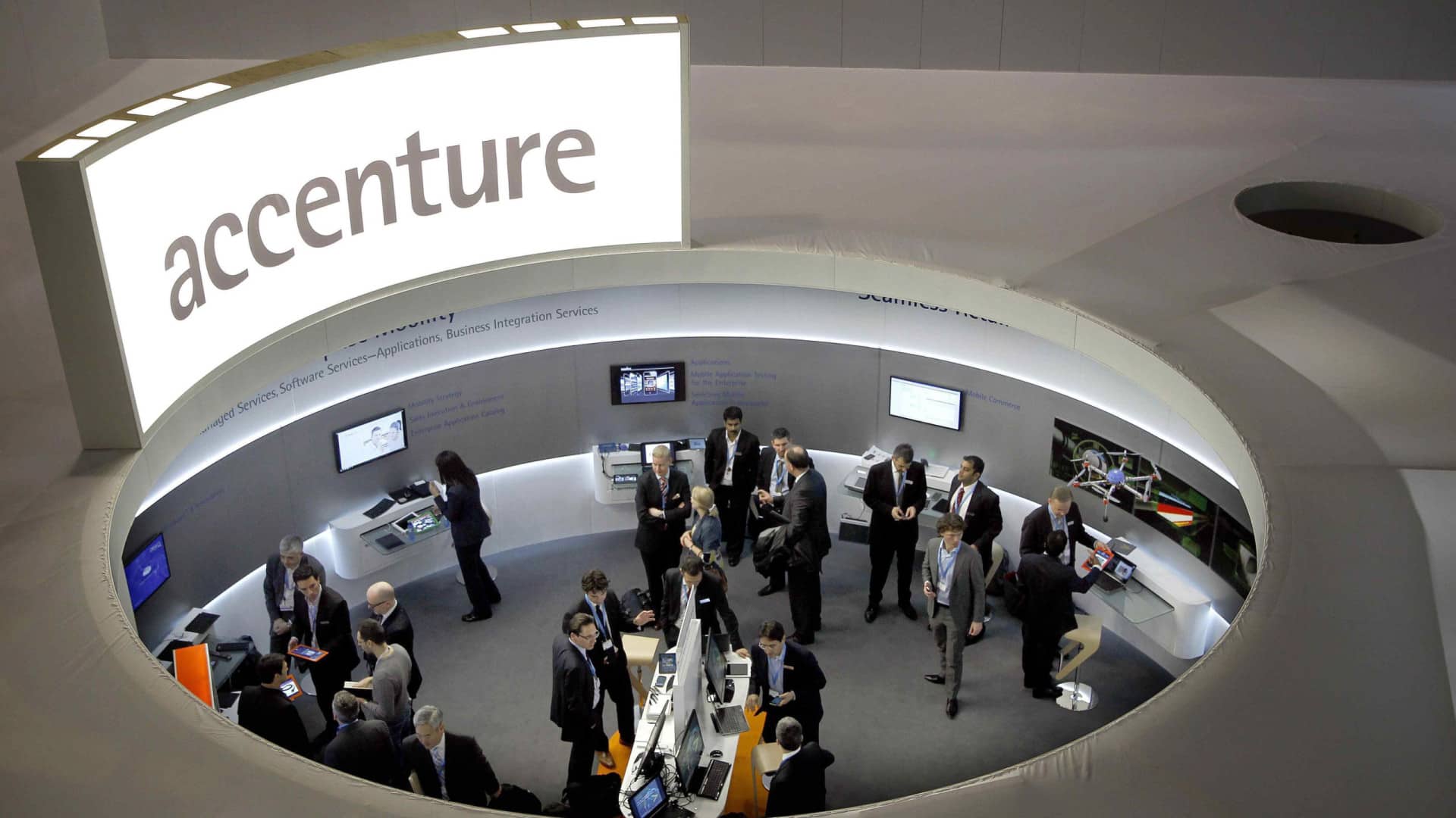 Les travailleurs d'Accenture sont en grève partielle jusqu'à vendredi.