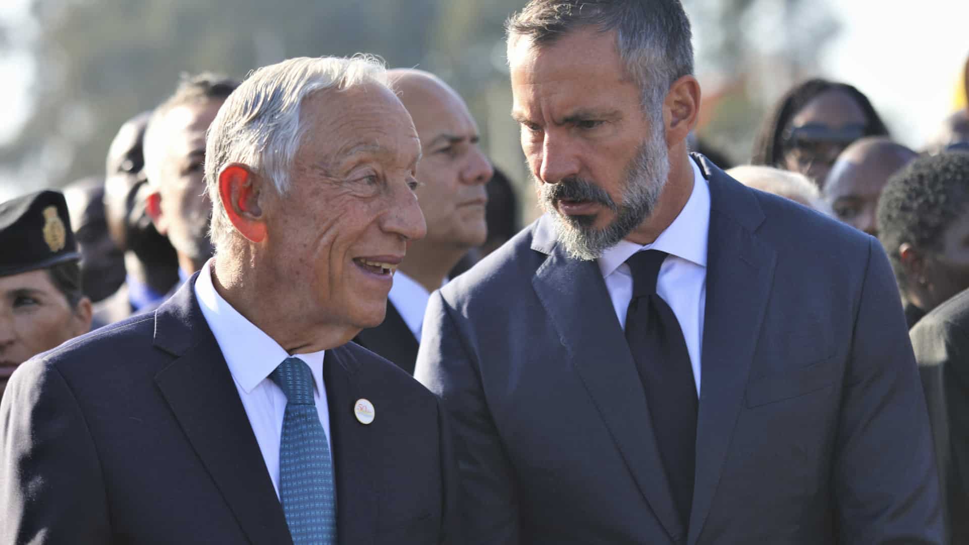 Marcelo se dit "ému" lors de la fête de l'indépendance du Mozambique.