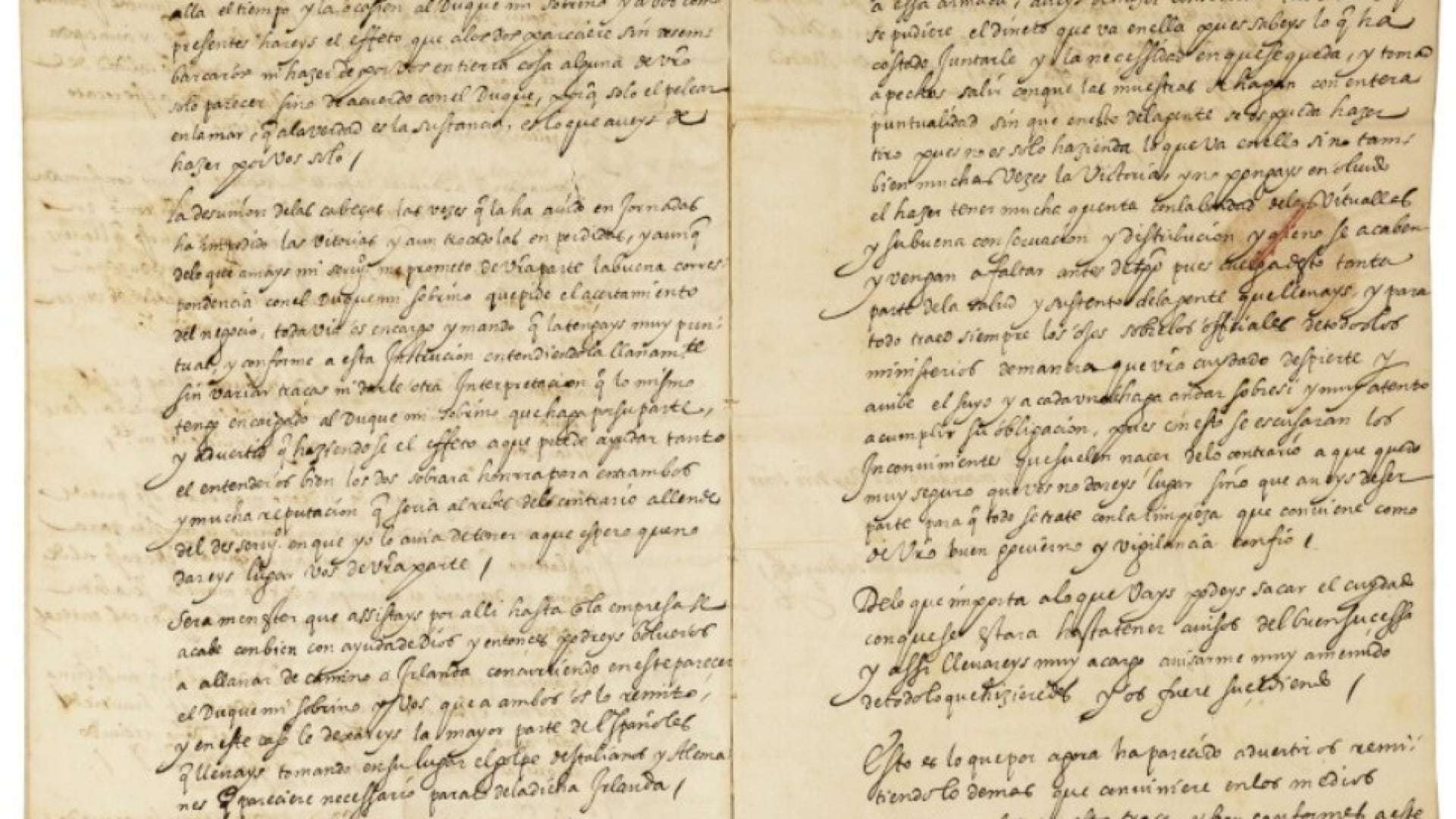 Ordre de Philippe II pour capturer un prétendant au trône portugais aux enchères