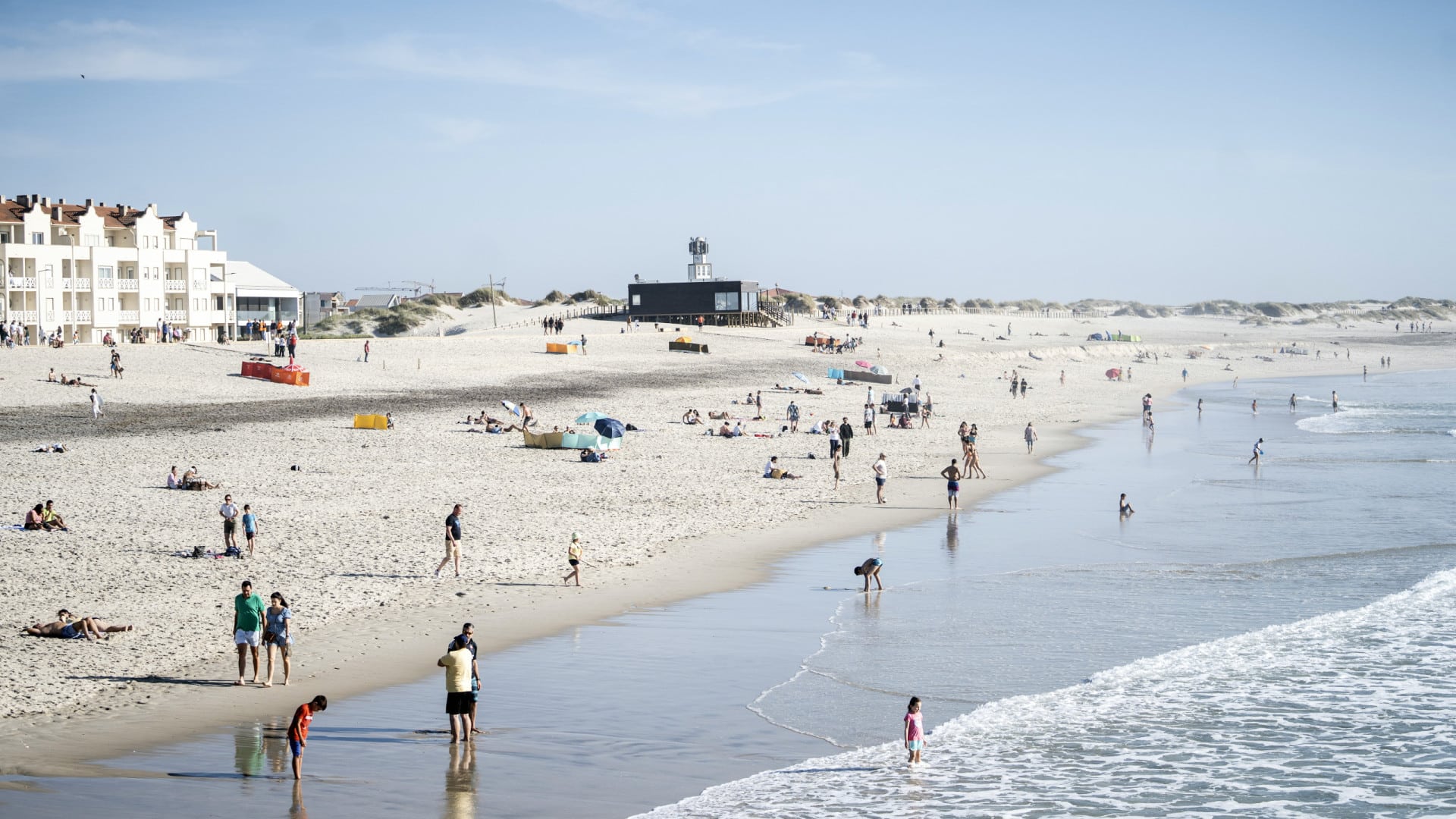 Protection côtière à Costa Nova avec un financement de 1,4 million.