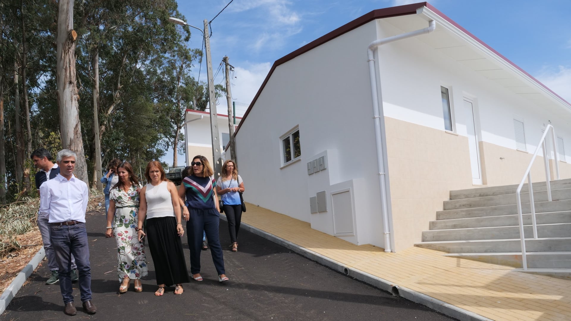 Quartier pour rapatriés dans la municipalité de Leiria est aujourd'hui multiculturel