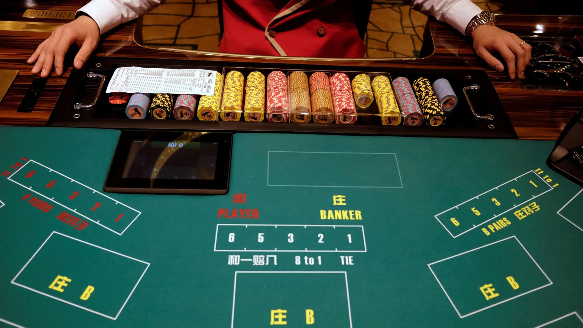 Revenus du jeu à Macao en mai au plus haut niveau depuis la pandémie.
