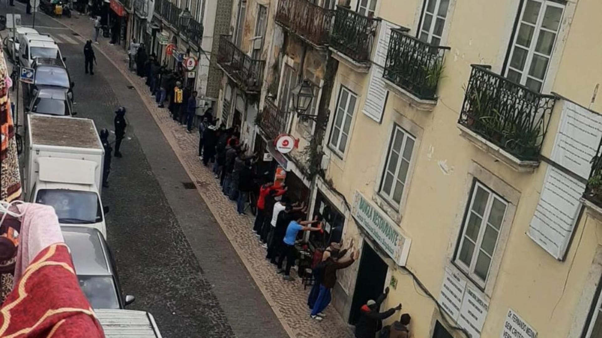 "Défaillances graves" identifiées dans l'opération de la PSP à Martim Moniz