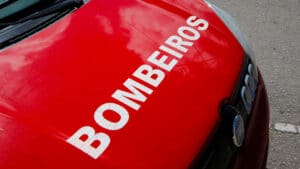 Feu maîtrisé dans la commune d'Aljustrel. La fumée a obligé la coupure de l'A2.