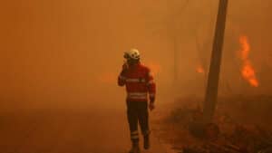 Incendie à Penamacor s'approche du village de João Pires