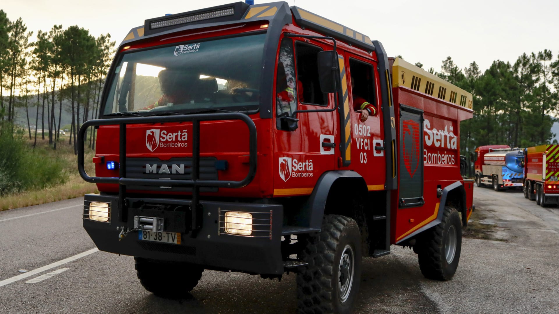 Incendie à Ponte de Lima maîtrisé et en cours de résolution.