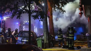 Incendie dans un magasin de Lisbonne maîtrisé et en phase de refroidissement.
