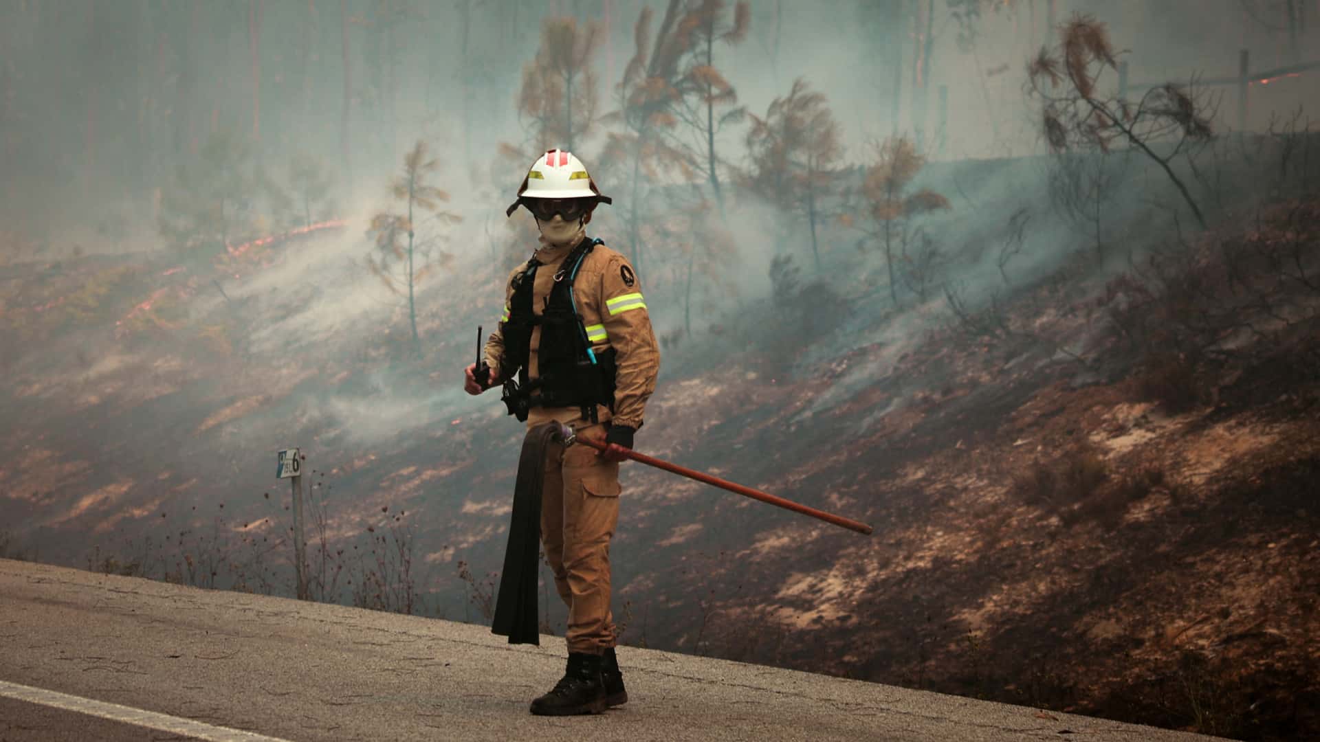 Incendie qui s'est déclaré à Penafiel s'est étendu à Gondomar.