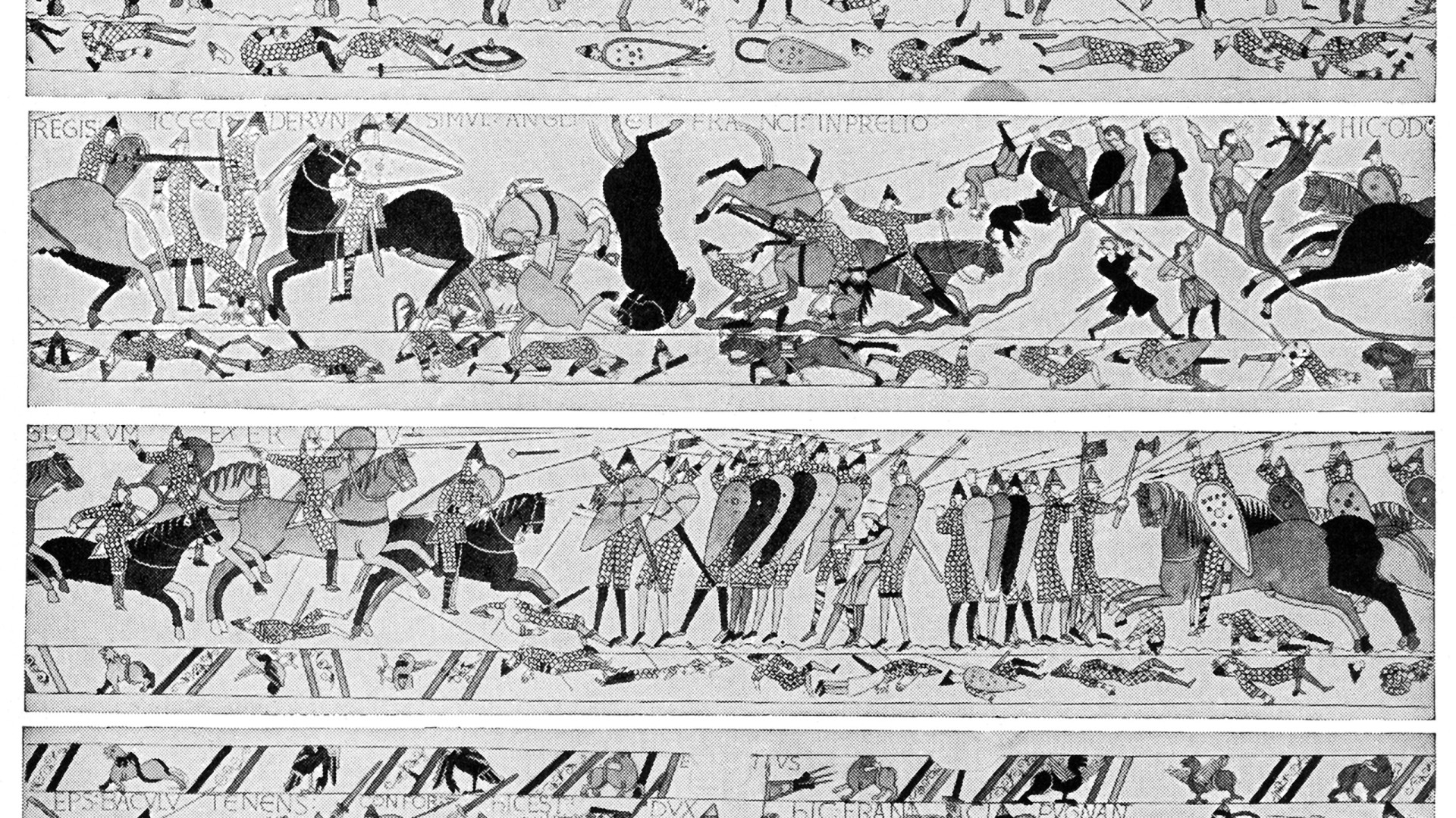 La tapisserie millénaire française de Bayeux sera prêtée au British Museum.