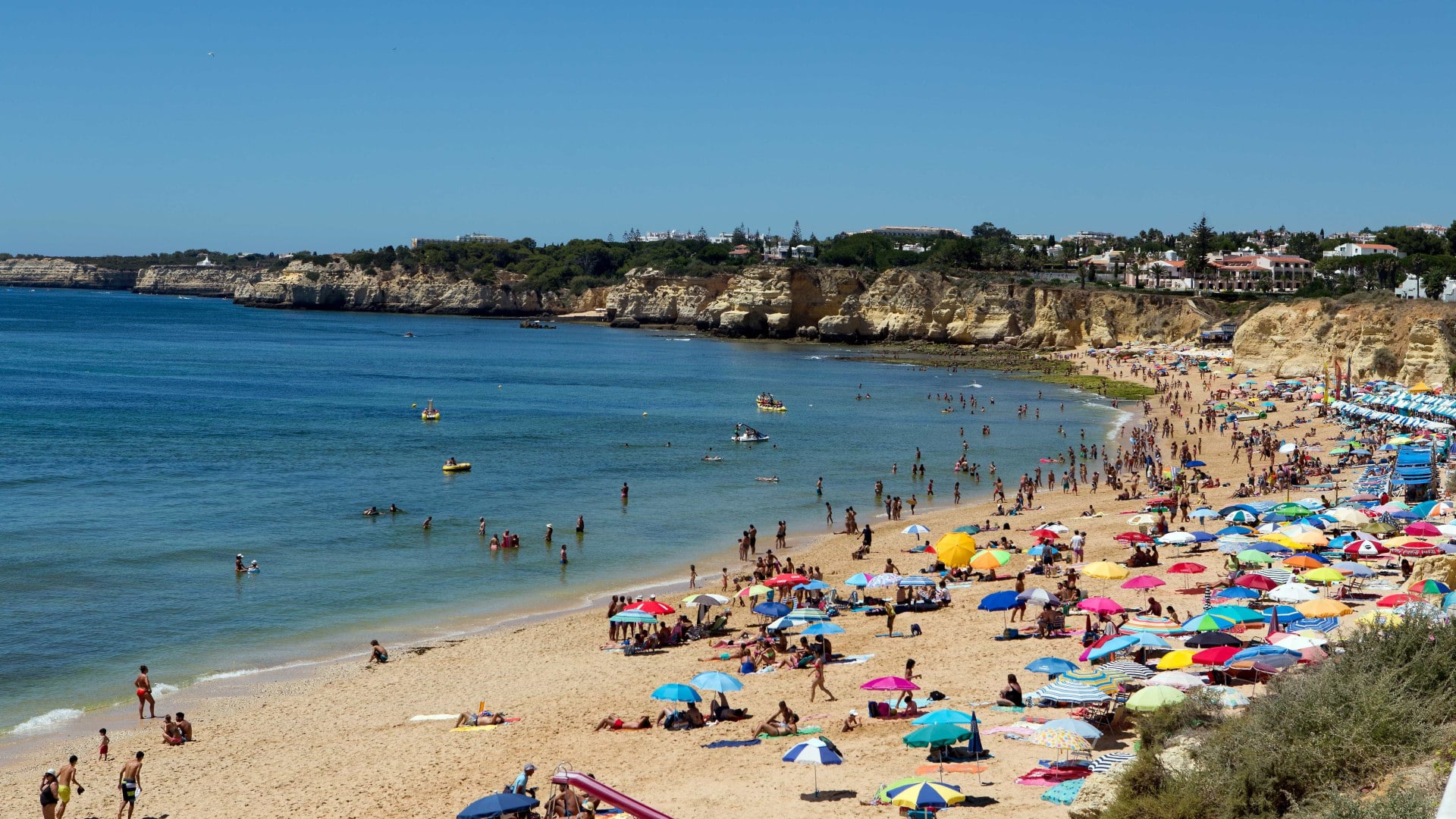 L'Autorité maritime détecte une "vague de chaleur marine" en Algarve.