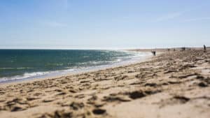 L'autorité sanitaire interdit la baignade à Praia da Vieira à Marinha Grande.