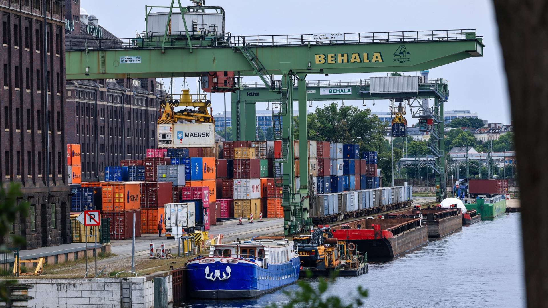 L'économie allemande se contracte de 0,1 % au 2e trimestre.