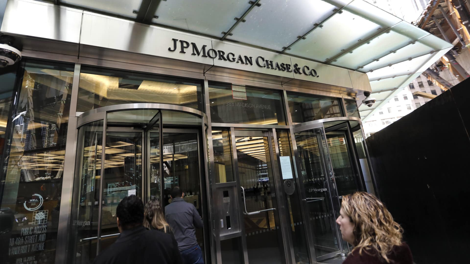 Les bénéfices de JP Morgan diminuent de 6,1 % au 1er trimestre à 25,3 milliards.