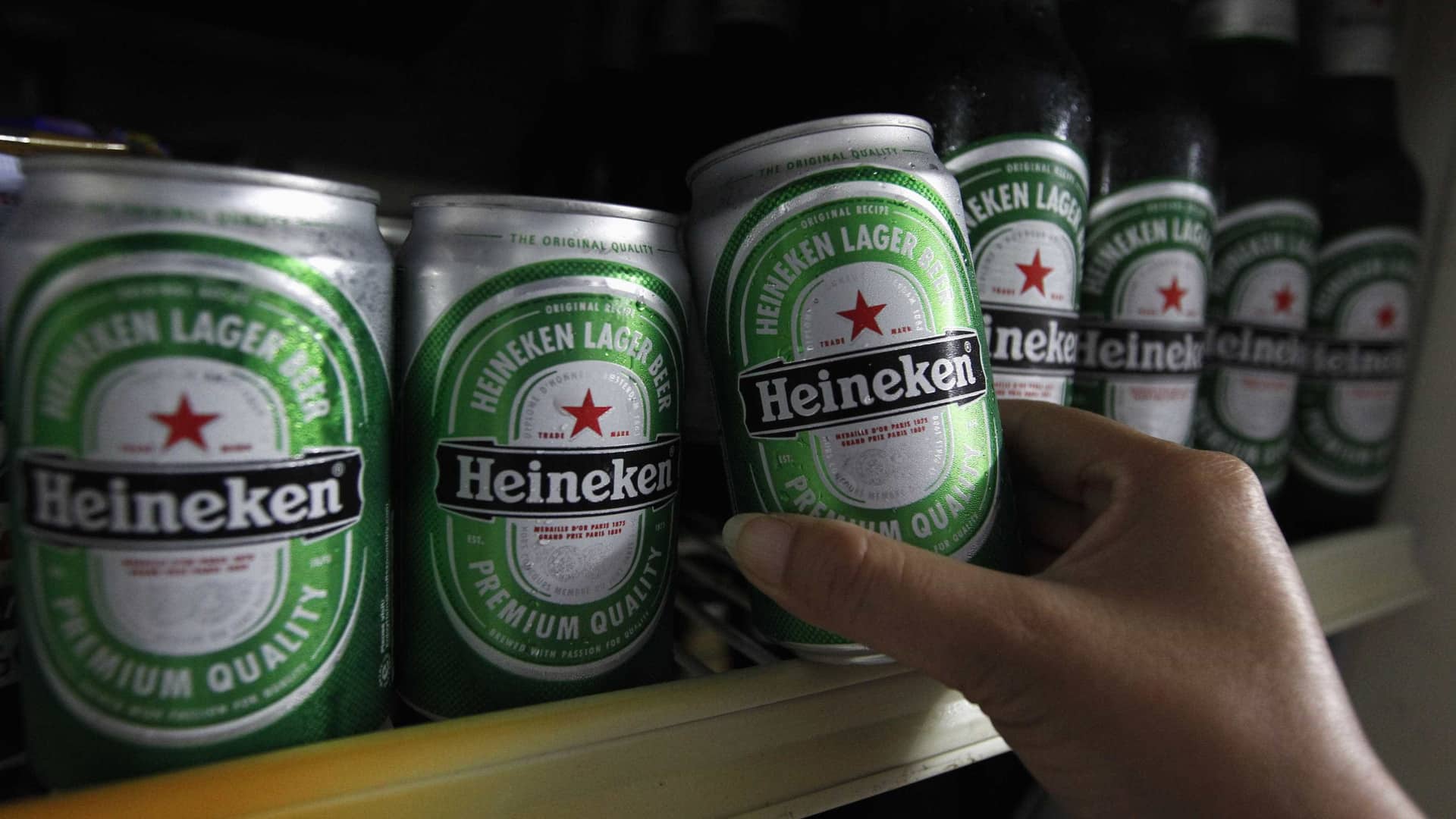 Les bénéfices de la brasserie Heineken augmentent à 744 millions au 1er semestre.
