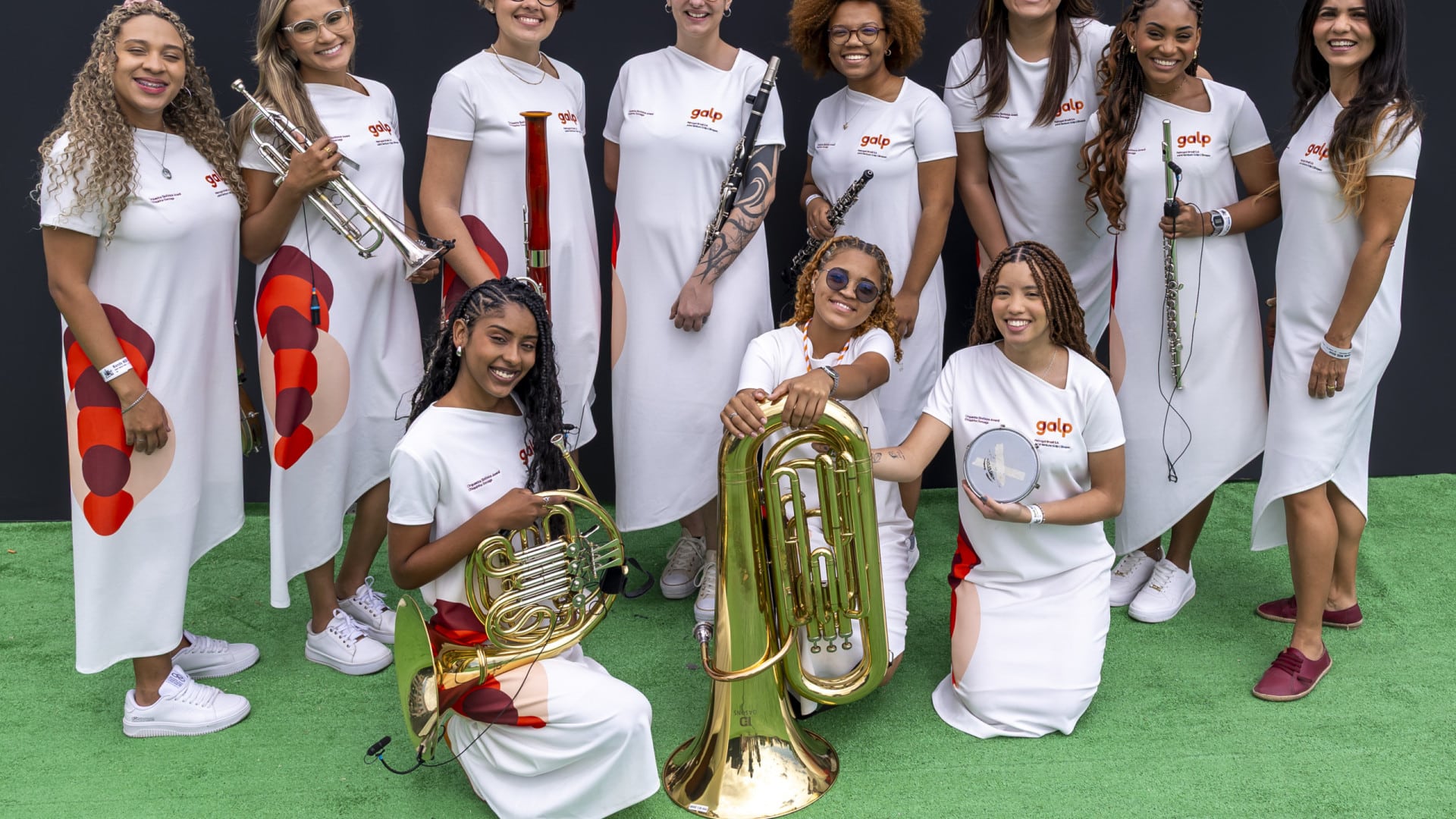 L'orchestre des étudiantes de Rio a joué au Alive : "Une très grande opportunité".