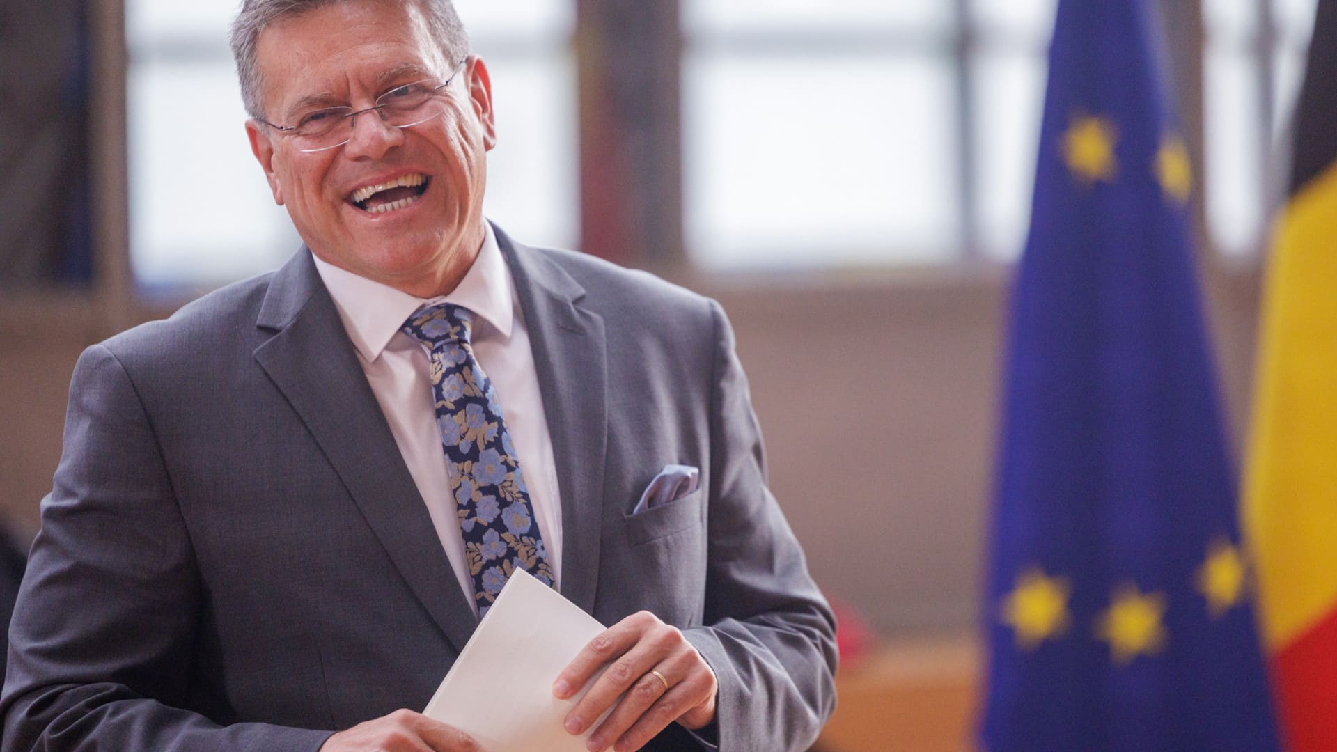 Maros Sefcovic : Un accord est meilleur qu'une guerre commerciale avec les États-Unis.