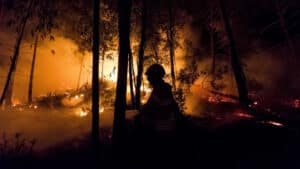 Plus de 100 agents et 5 moyens aériens combattent le feu à Avis et Sousel.