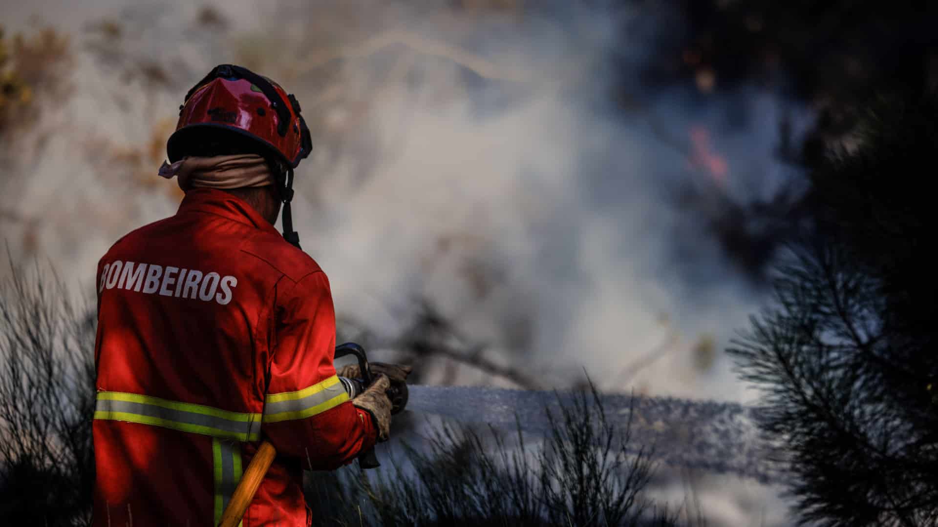 Plus de 160 personnels et quatre moyens aériens maîtrisent le feu à Alcanede.