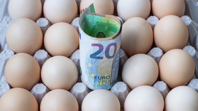 Preço da meia dúzia de ovos já disparou 28% desde janeiro: Porquê?