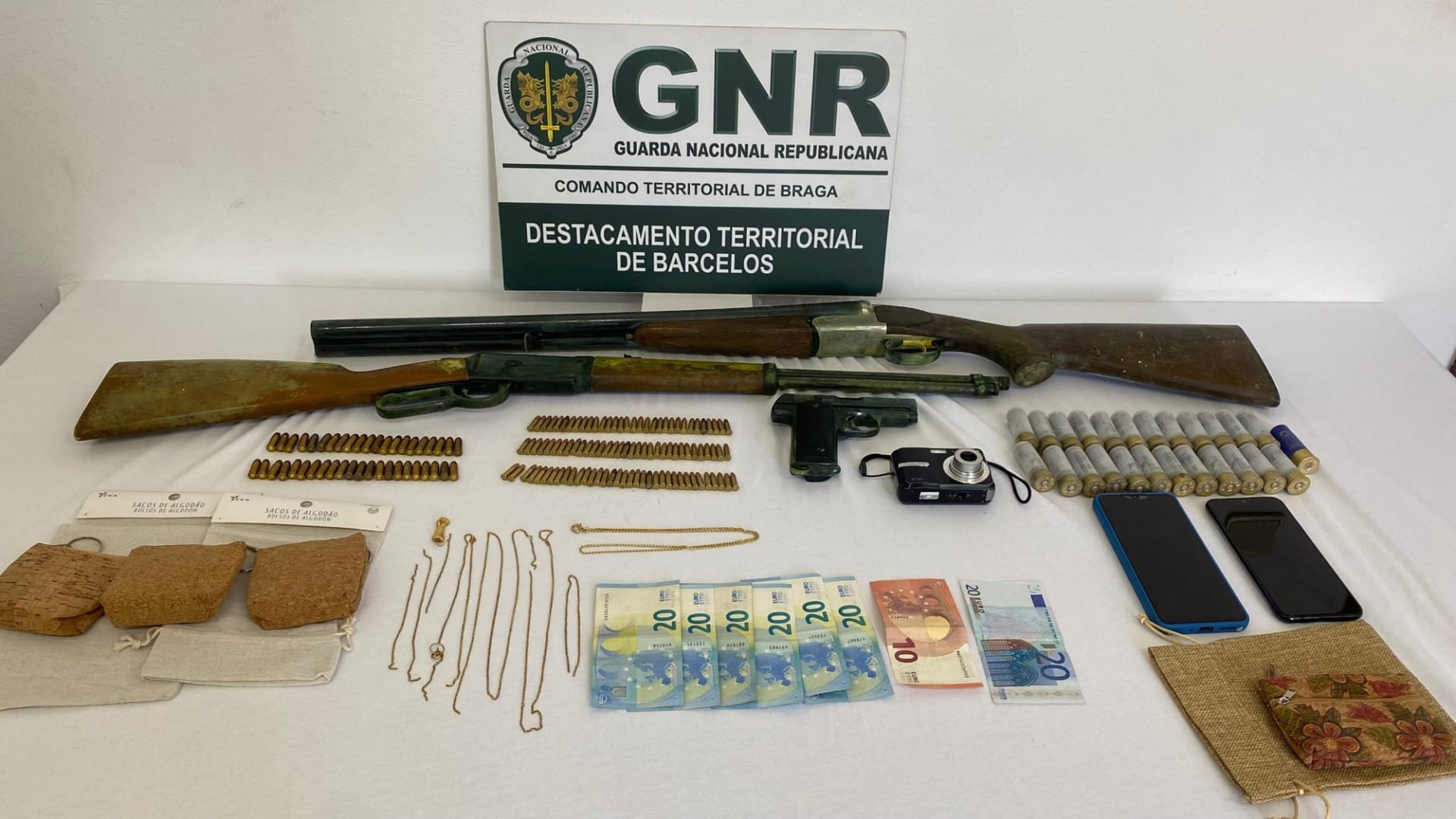Préventive pour deux suspects de vol et d'escroquerie contre des personnes âgées à Esposende