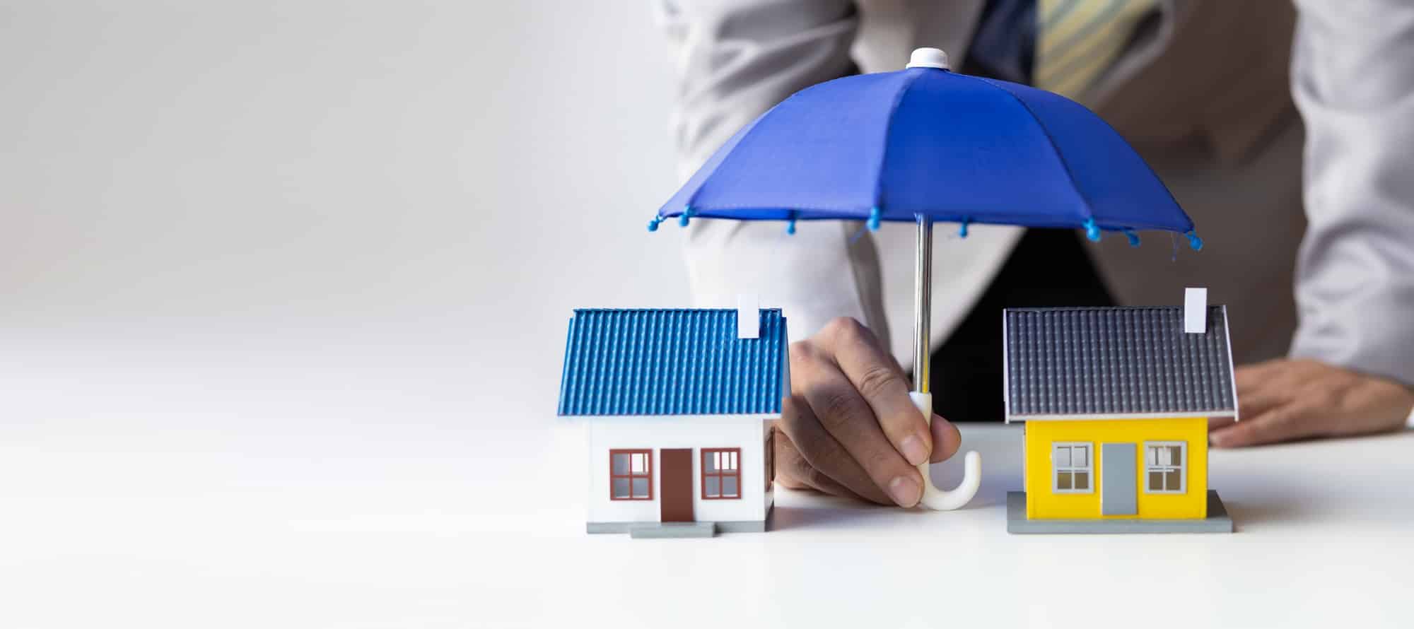 Real Estate Residential Home Insurance Concepts