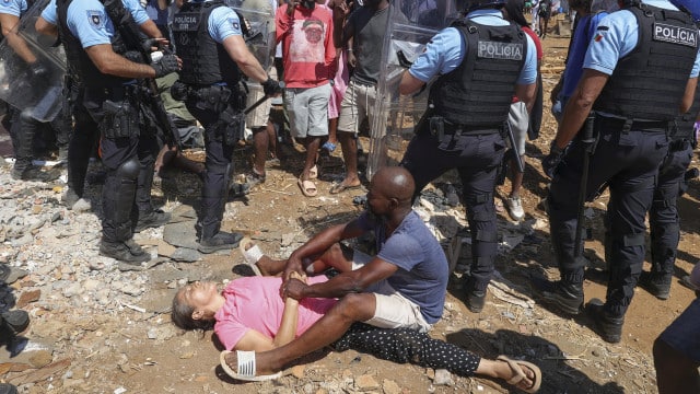Loures a démoli 64 baraques où vivaient 161 personnes :