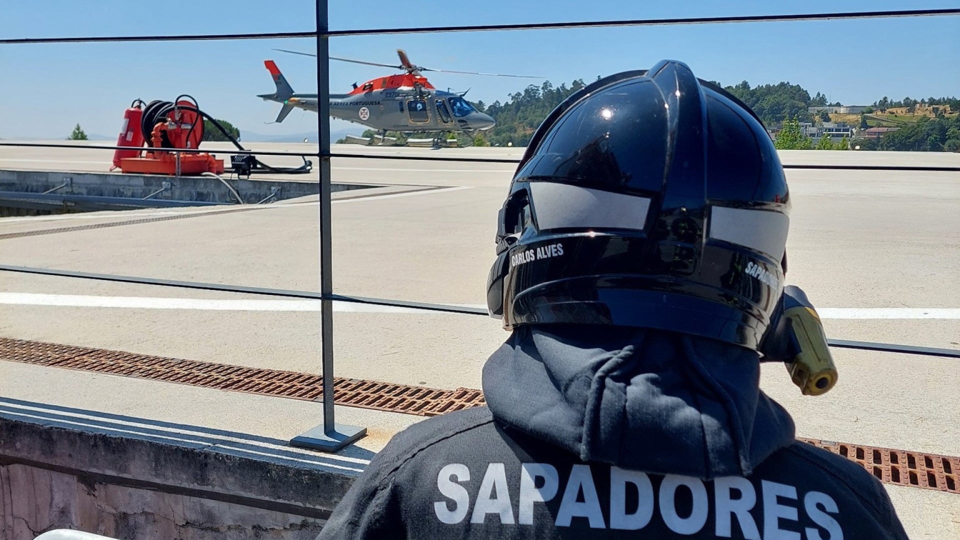 Accident avec un camion poubelle à Braga fait trois blessés.