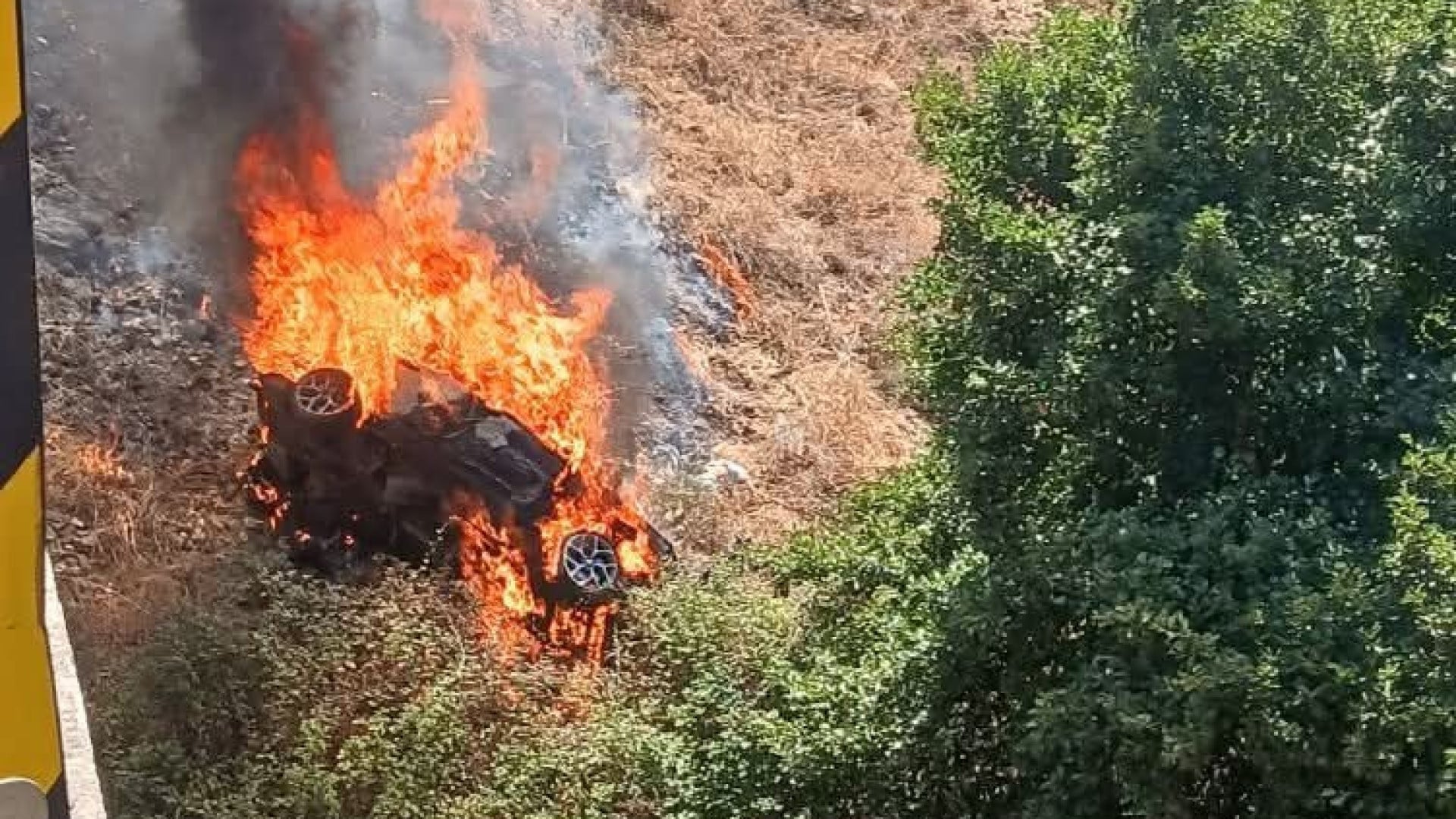 Accident suivi de retournement fait cinq morts à Monchique