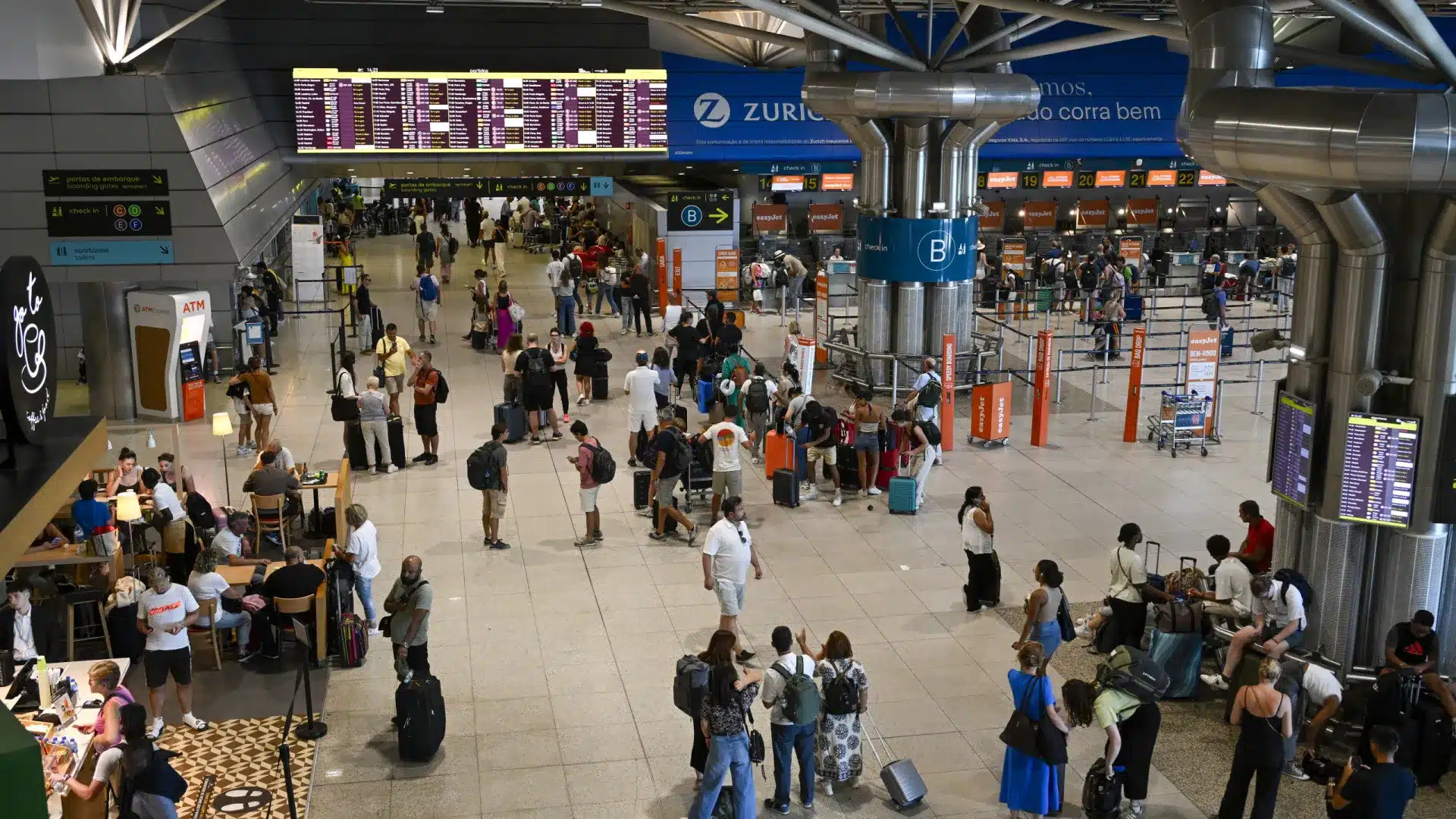Aéroport de Lisbonne exploité au-dessus de 38 vols/heure de manière réitérée