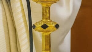 Calice liturgique disparu de la paroisse de l'île de Santa Maria