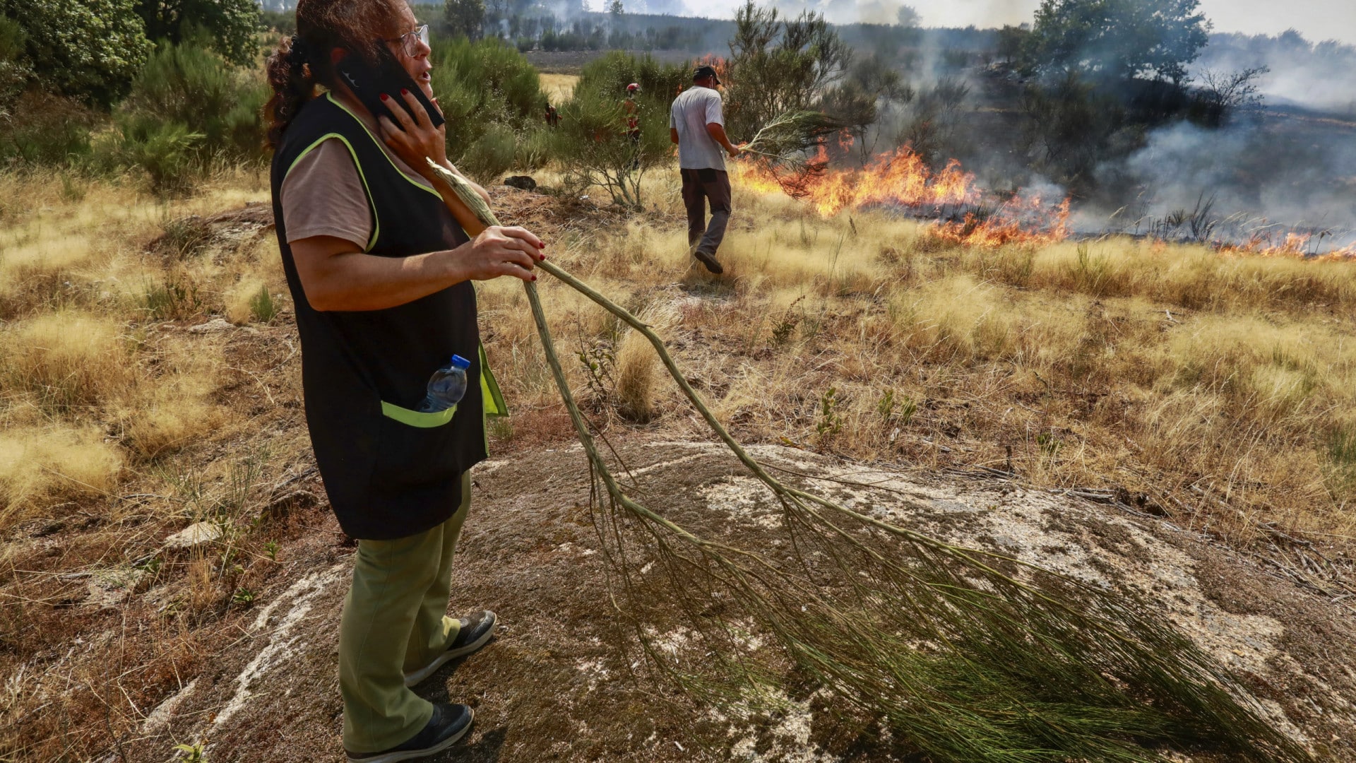Des flammes à Trancoso affectent quatre villages. "Confiner" ou "évacuer" ?
