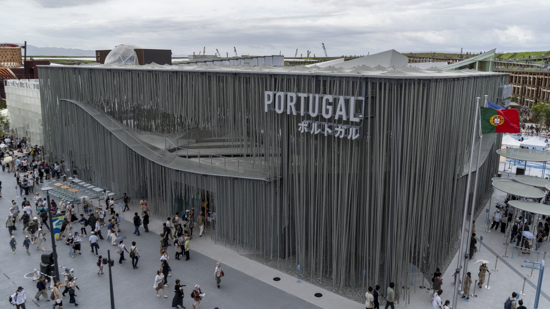 Expo2025 : Pavillons du Portugal et de l'UE marquent la Journée de l'Ukraine