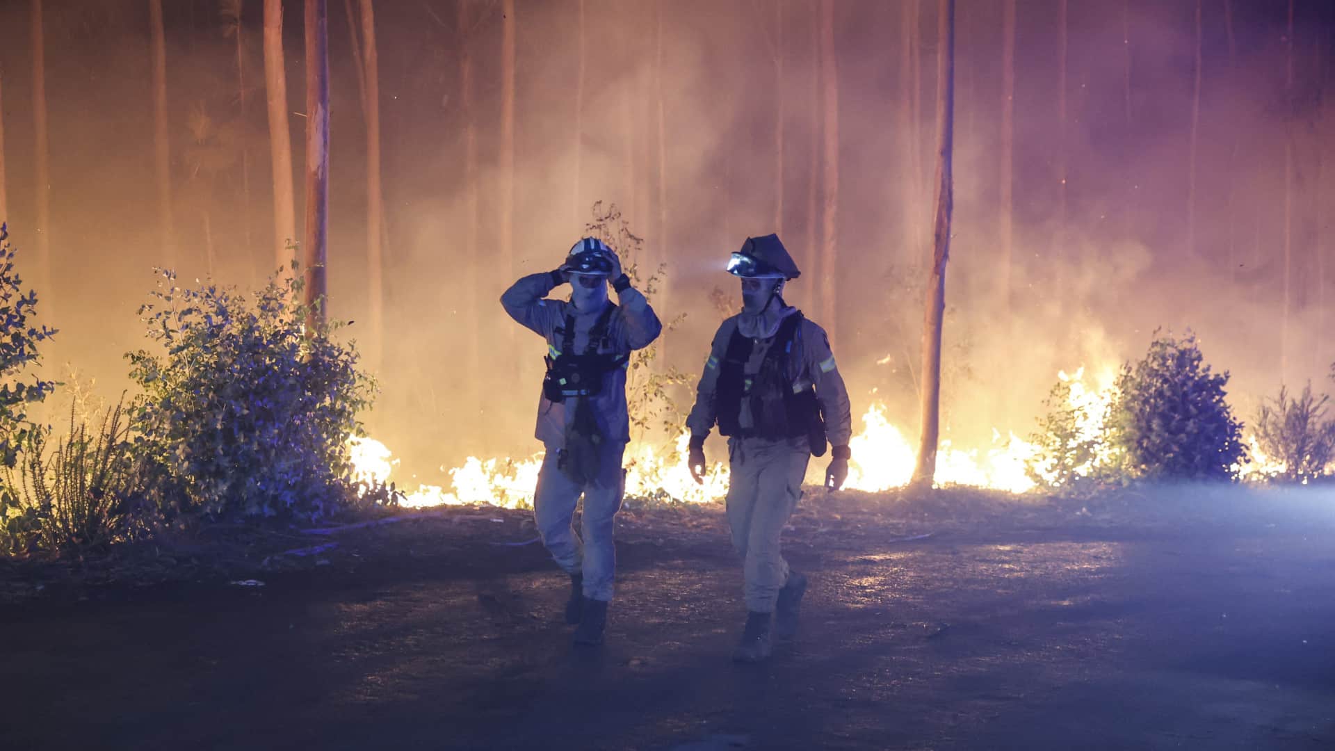 Feu à Arouca maîtrisé aujourd'hui à 07h00.