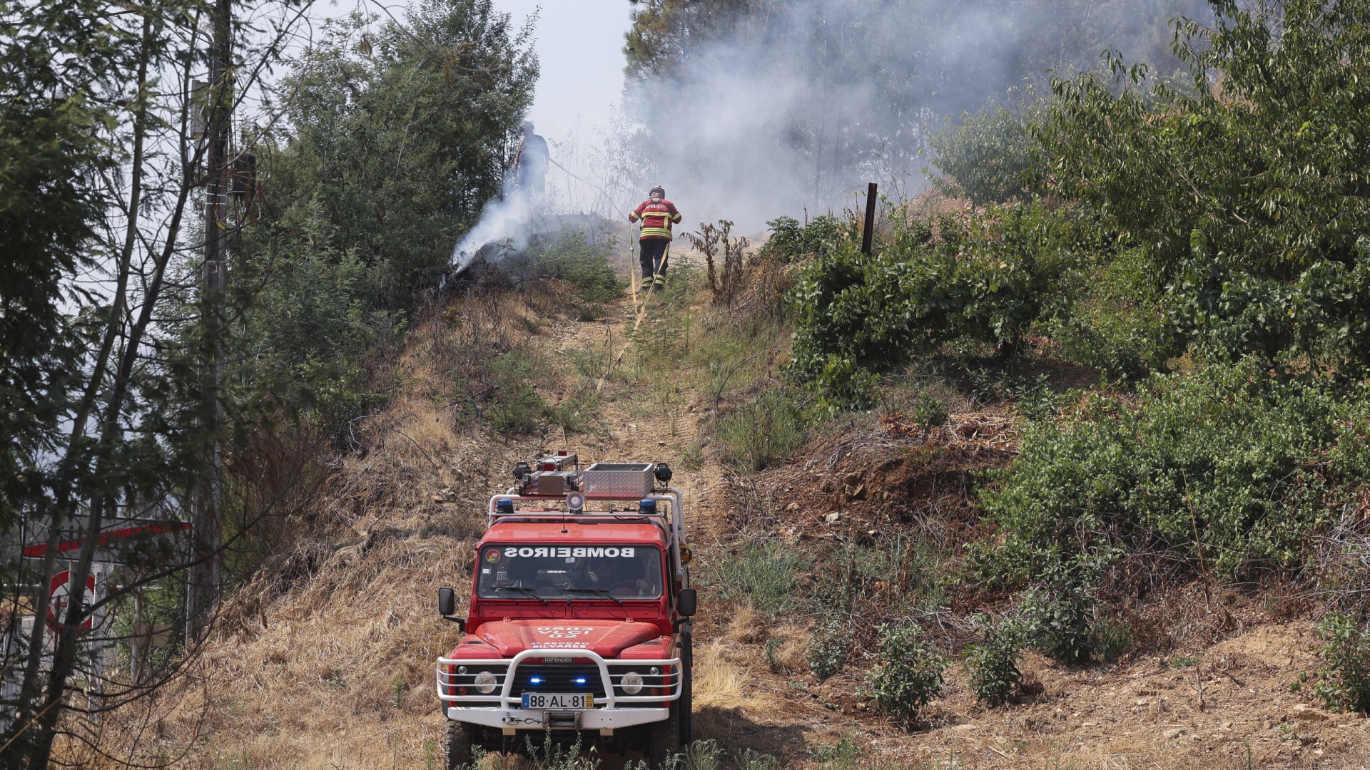 Feu au Fundão sans fronts : "En ce moment, nous avons l'incendie éteint"