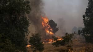 Feu qui fait rage à Portalegre et Castelo de Vide a trois fronts actifs.