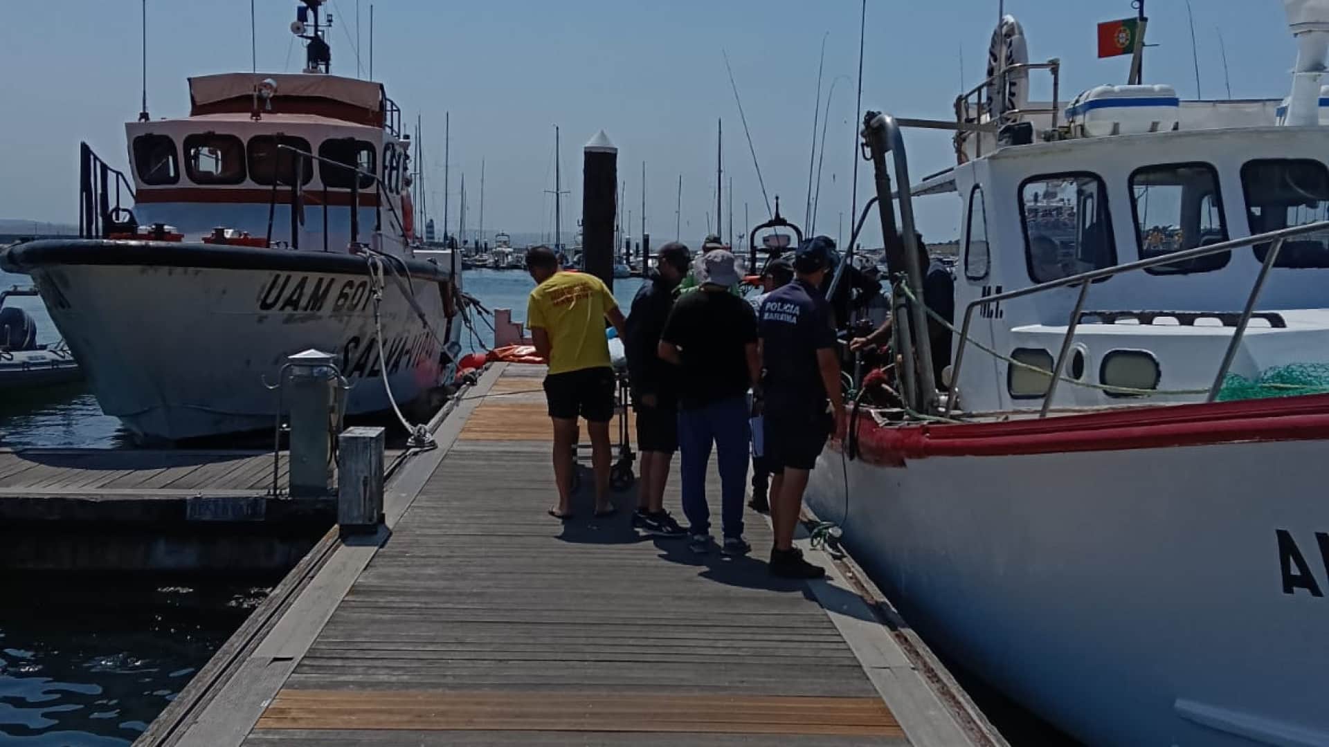 "Fortes douleurs dans la poitrine". Pêcheur assisté et secouru à Peniche