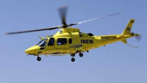 Il y a eu une défaillance dans la surveillance des heures de vol des hélicoptères de l'INEM.