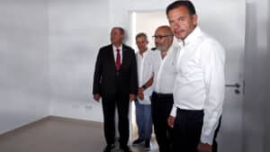 Inauguration de 49 logements pour reloger des familles de pêcheurs de Praia de Faro.