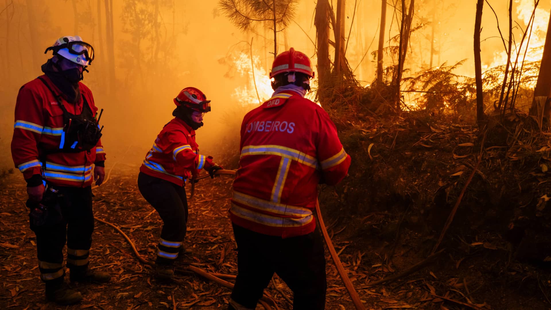 Incendie à Ponte da Barca "Les travaux se déroulent favorablement"