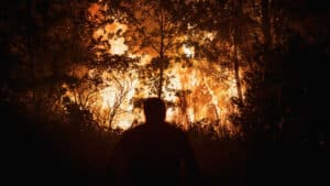 Incendie dans la municipalité de Chaves en phase de refroidissement et de surveillance.